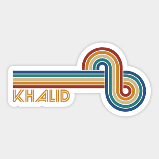 Khalid Musical Note Sticker